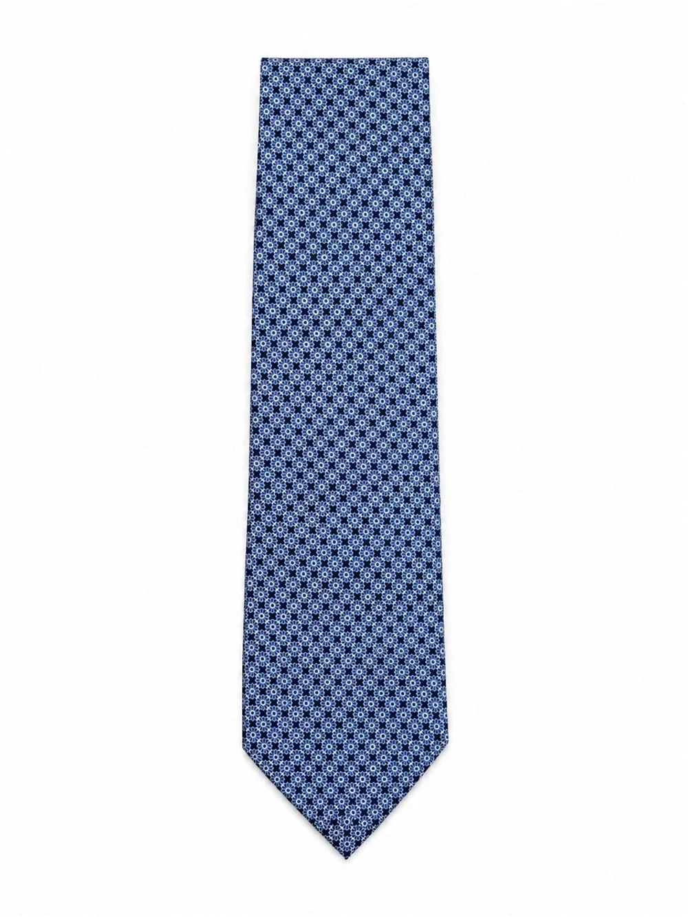 Club Room Blue Silk Floral Tie Men’s Necktie Wedding Office Business NWT